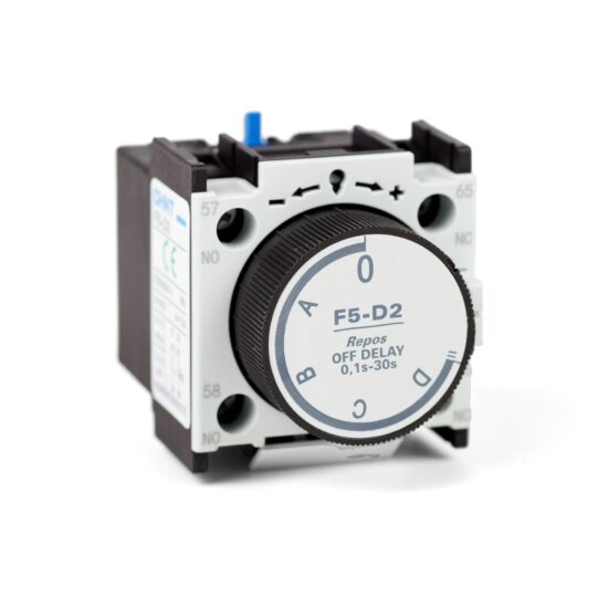 BLOC TEMPORISE REPOS DE 0,1s - 30s SÉRIE F5-D2 258019 CHINT