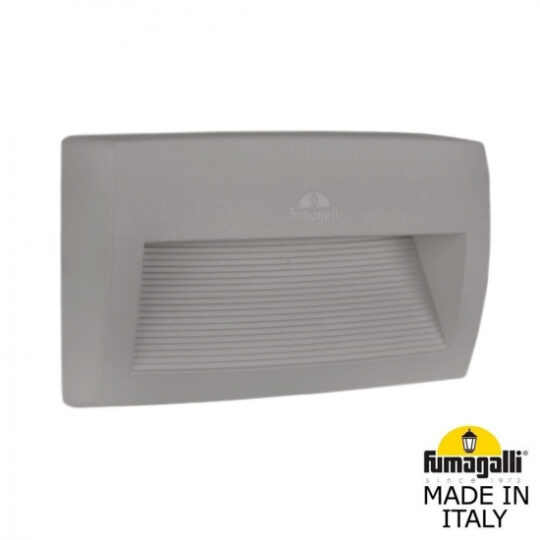 SPOT ENCASTRE IP66 1 X R7S 11W 4K LED LORENZA 270 GRIS AVEC AMPOULE AS3.000.000.LXP1L FUMAGALLI