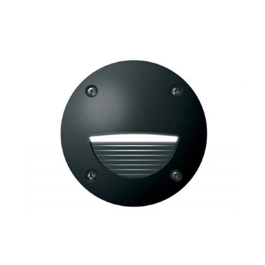 SPOT ENCASTRE IP66 1 X GX53 3W 4K LED LETI 100 ROUND ST NOIR OPAL AVEC AMPOULE 2C4.000.000.AYG1L FUMAGALLI