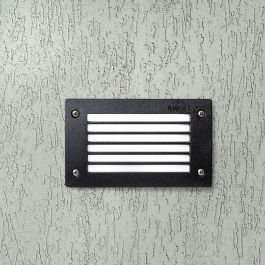 SPOT ENCASTRE IP66 1 X GX53 3W CCT SET 3000/4000/6500K LED LETI 200-GL NOIR OPAL 4C2.000.000.AYG1K FUMAGALLI