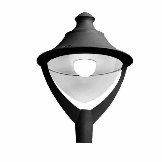LAMPADAIRE IP65 1 X E27 50W 4K LED BEPPE 400 NOIR AVEC AMPOULE P50.000.000.AXH1L FUMAGALLI