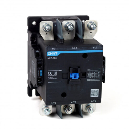 CONTACTEUR 3P 185A 90KW AC3 380/400V BOBINE 220V 50/60Hz SÉRIE NXC-185 925258 CHINT