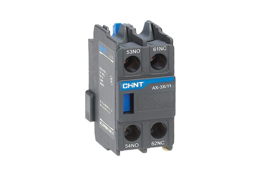 BLOC DE CONTACTS AUXILIAIRES ADDITIF 1NO+1NC SÉRIE NXC AX-3X/11 938256 CHINT