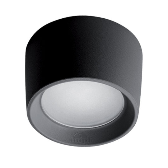 SPOT ENCASTRE IP55 1 X GX53 3W 3K LED LIVIA 160 GRIS SATIN AVEC AMPOULE 3A9.000.000.LXG1R FUMAGALLI
