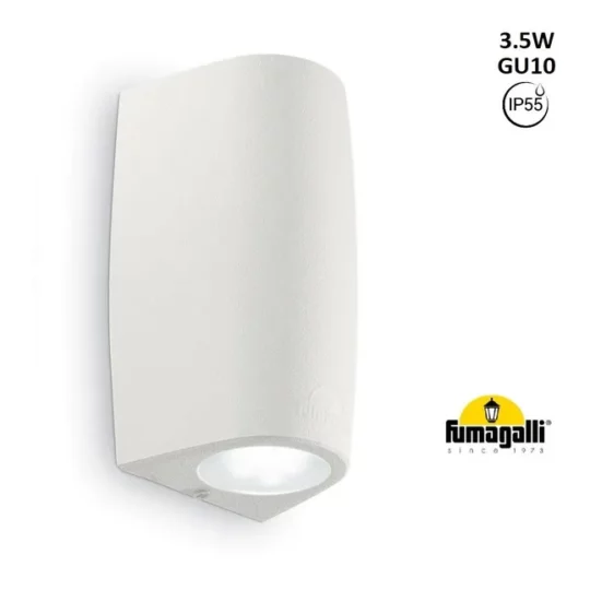 SPOT APPARENT IP55 1 X GU10 3,5W CCT SET LED MA RTA 90 1L BLANC SATIN 1A4.000.000.WXU1K FUMAGALLI