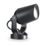 PROJECTEUR  LED IP66 1 X GU10 6W CCT 2700/4000K LED MINITOMMY-EL NOIR SATIN 1M2.000.000.AXL1K FUMAGALLI