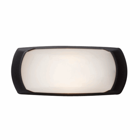 HUBLOT OVALE ÉTANCHE IP66 1 X E27 NOIR OPAL FRANCY OP SMART 2A2.000.000.AYE27 FUMAGALLI