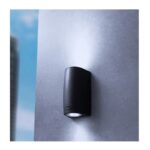 SPOT APPARENT IP55 2 X GU10 7W CCT SET LED MARTA 90 2L NOIR SATIN 2A4.000.000.AXU2K FUMAGALLI