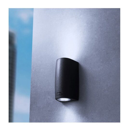 SPOT APPARENT IP55 2 X GU10 7W CCT SET LED MARTA 90 2L NOIR SATIN 2A4.000.000.AXU2K FUMAGALLI