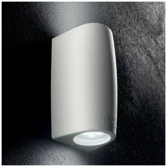 SPOT APPARENT IP55 2 X GU10 7W 3K LED MARTA 90 2L BLANC SATIN AVEC AMPOULE 2A4.000.000.WXU2R FUMAGALLI