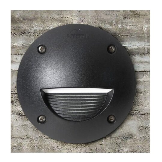 SPOT ENCASTRE IP66 1 X GX53 3W CCT SET LED LETI 100 ROUND ST NOIR OPAL 2C4.000.000.AYG1K FUMAGALLI