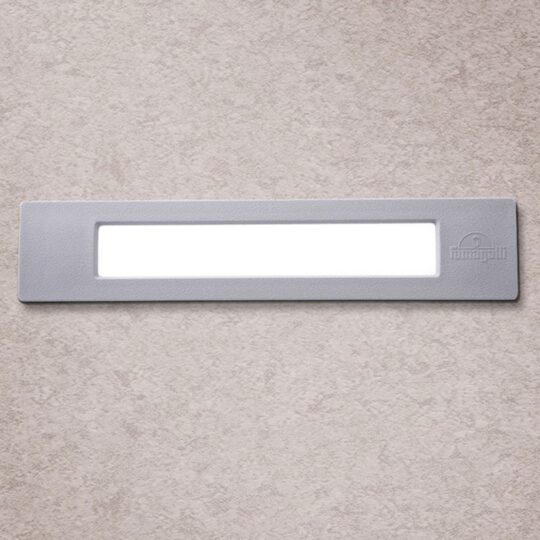 SPOT ENCASTRE ÉTANCHE IP66 1 X R7S 7,5W CCT SET LED NINA 190 GRIS OPAL 7C1.000.000.LYK1K FUMAGALLI