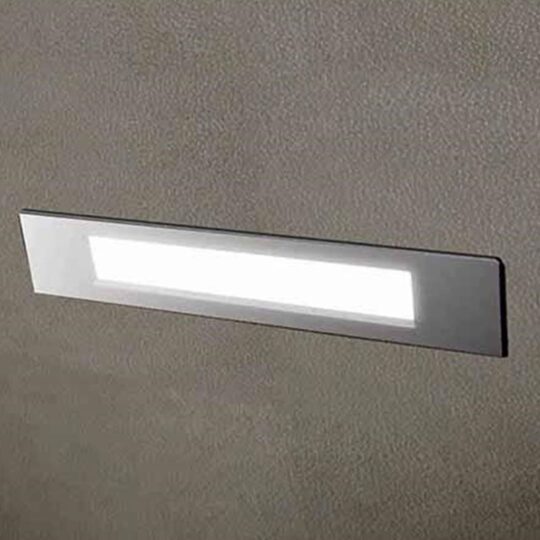 SPOT ENCASTRE ÉTANCHE IP66 1 X R7S 10,5W CCT SET LED NINA 270 GRIS OPAL 8C1.000.000.LYP1K FUMAGALLI