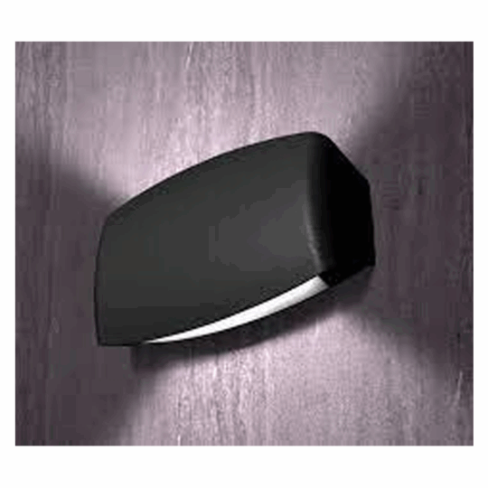 HUBLOT ÉTANCHE IP66 1 X R7S 7,5W CCT SET LED ABRAM 190 NOIR AB2.000.000.AXK1K FUMAGALLI