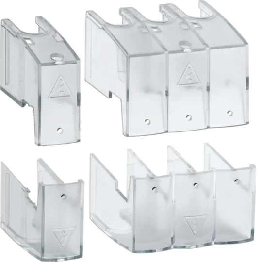 CACHE BORNE 4P POUR INTERRUPTEUR 20/63A HZC212 HAGER