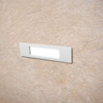 SPOT ENCASTRE IP66 1 X R7S 8,5W 3K LED NINA 190 BLANC OPAL AVEC AMPOULE 7C1.000.000.WYK1R FUMAGALLI