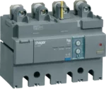 BLOC DIFFERENTIEL 4P 400A h630 ELECTRONIQUE HBD401H HAGER