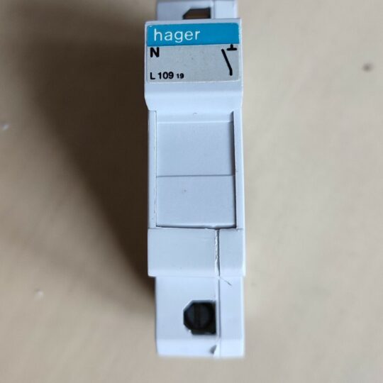 COUPE-CIRCUIT NEUTRE L109 HAGER