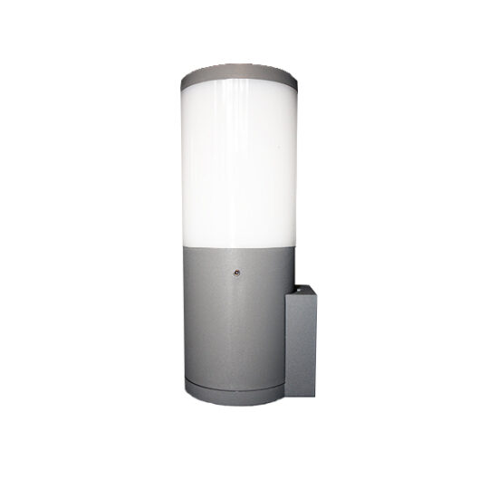 APPLIQUE MURALE ÉTANCHE IP55 1 X E27 8,5W LED CCT AMELIA FS GRIS OPAL + AMPOULE DR2.570.000.LYV1K FUMAGALLI
