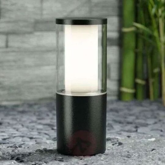 LAMPADAIRE IP55 1 X GU10 6W CCT SET LED CARLO 250 NOIR DR1.573.000.AXL1K FUMAGALLI