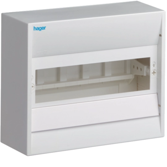 COFFRET APPARENT GAMMA 1R 10 M GD110A +PORTE OPAQUE GD110P GD110A+GD110P HAGER