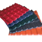 TUILE DE RESINE DE PVC larg 0.88 Long 6.13 M