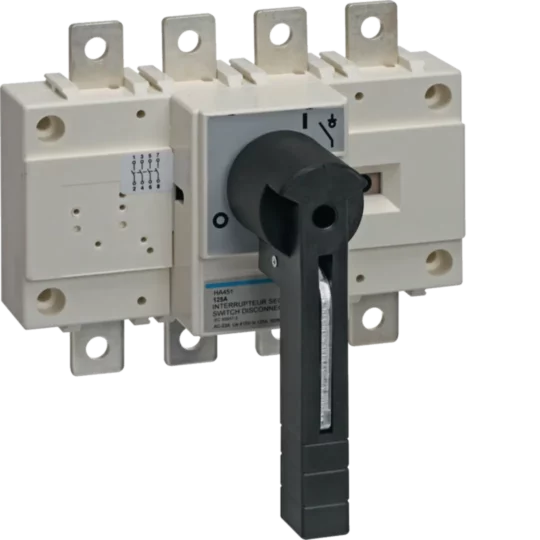 INTERRUPTEUR à COUPURE APPARENT 4P 125A HA451 HAGER