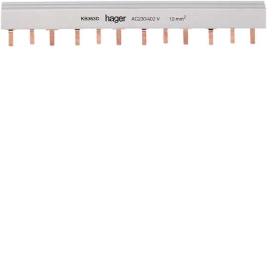 BARRE DE PONTAGE TRIPOLAIRE 24M KB363C HAGER