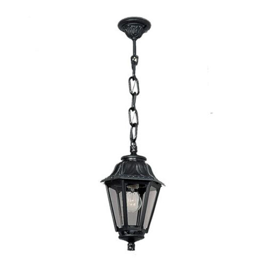 LANTERNE SUSPENDUE ÉTANCHE IP55 1 X E27 SICHEM/MARY NOIR Q18.120.000.AXE27 FUMAGALLI
