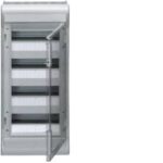COFFRET APPARENT ET ENCASTRE VECTOR 4 RANGEES DE 12 MODULES VE412F HAGER