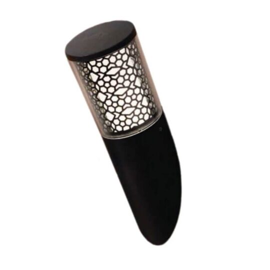 APPLIQUE MURALE IP55 1 X GU10 6W CCT CARLO FS DECO NOIR INCLINE VERS LE HAUT + AMPOULE DR3.571.000.AXL1K FUMAGALLI