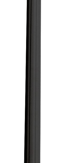 LAMPADAIRE IP55 1 X E27 30W 3K LED NEBO/NOEMI NOIR AVEC AMPOULE E35.201.000.AXQ1R FUMAGALLI
