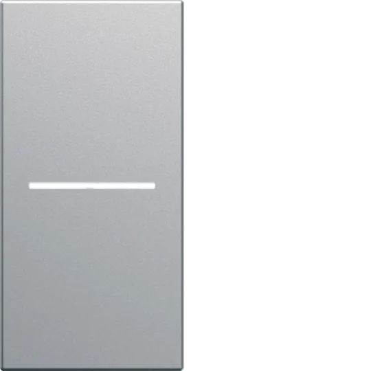 ENJOLIVEUR POUR INTERRUPTEUR A VOYANT GALLERY 1M TITANE WXD011T HAGER