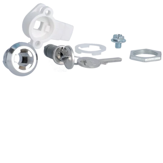 BOUTON VERROUILLAGE AVEC CLE FZ452 HAGER