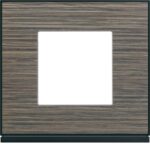 PLAQUE GALLERY 1 POSTE PECAN WXP2402 HAGER