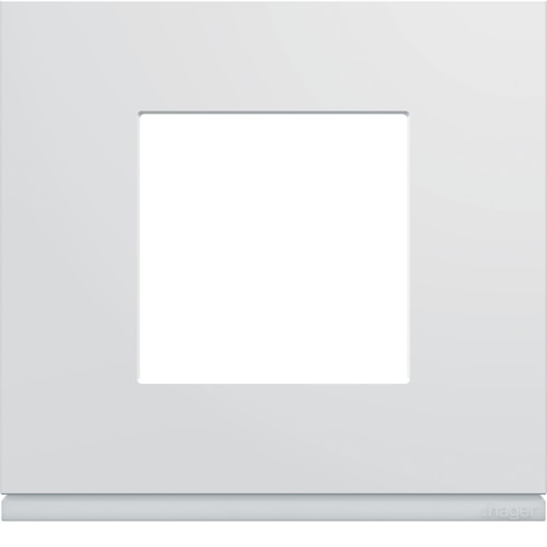 PLAQUE PLASTIQUE 1 POSTE PURE WXP0002 HAGER