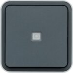 POUSSOIR ETANCHE APPARENT CUBYKO WNC023 HAGER