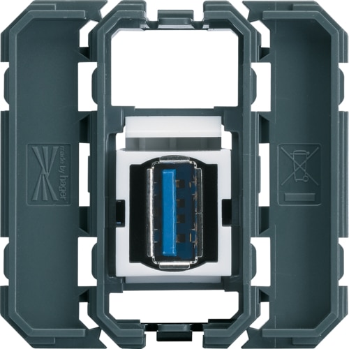 PRISE USB 3.0 GALLERY PRISE TRAVERSANTE WXF644 HAGER