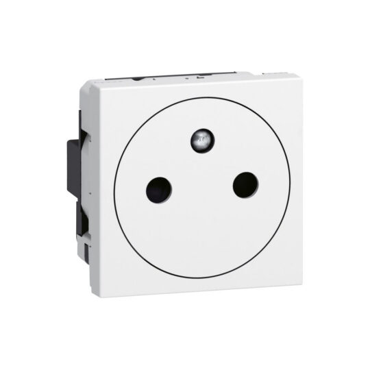 PRISE 2P+T STD F/B AUTO 2 M BLANC MOSAIC 278111L LEGRAND