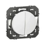 DOUBLE POUSSOIR BLANC DOOXIE 600008 LEGRAND
