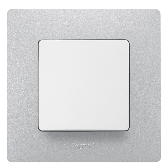 PLAQUE 1 POSTE ALU NILOE 397041 LEGRAND