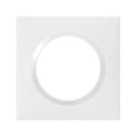 PLAQUE CARREE 1POSTE BLANC DOOXIE 600801 LEGRAND