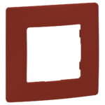 PLAQUE SIMPLE ROUGE NILOE 665021 LEGRAND