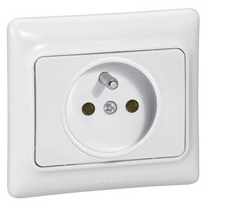 PRISE 2P+T F/B KAPTIKA BLANC 782117 LEGRAND