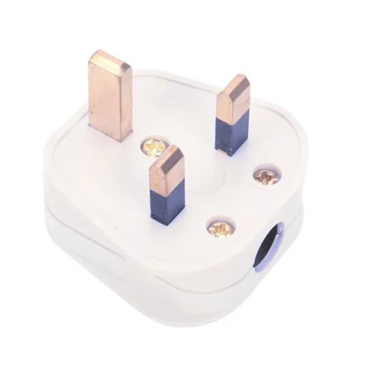 FICHE MALE 2P+T 13A ANGLAISE