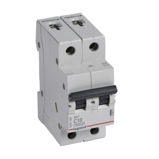 RX3 DISJONCTEUR 2P C10 6000A  419871 LEGRAND
