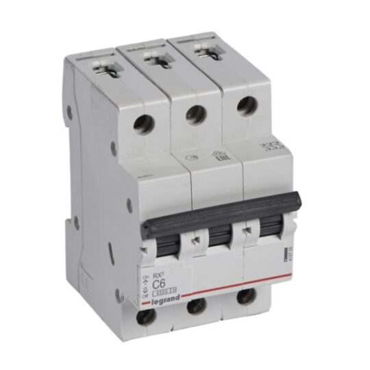 RX3 DISJONCTEUR 3P C6 4500A 419705 LEGRAND