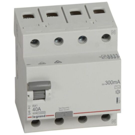 RX3 ID 4PD 40A AC 300MA 402071 LEGRAND