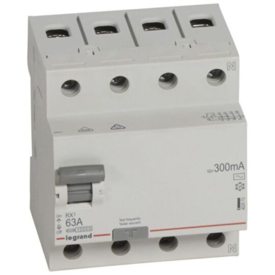 RX3 ID 4PD 63A AC 300MA 402072 LEGRAND
