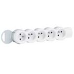 BLOC MULTIPRISE STANDAR MOBILE 5 PRISES DE COURANT 2P+T A CABLE 050060 LEGRAND
